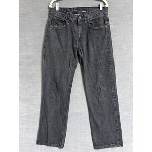 Vintage Rocawear Jeans 32x31 Black Classic Denim Baggy y2k Grunge Skater‎ Street